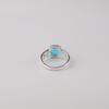 Swiss Blue Topaz Gemstone 925 Sterling Silver Jewelry Zircon Ring For Her CZR-15-8