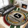Tapis Peluche Velours Cristal John Deere Usure ?Anti-résistant ?Tapis de sol antidérapant pour décoration intérieure de la maison