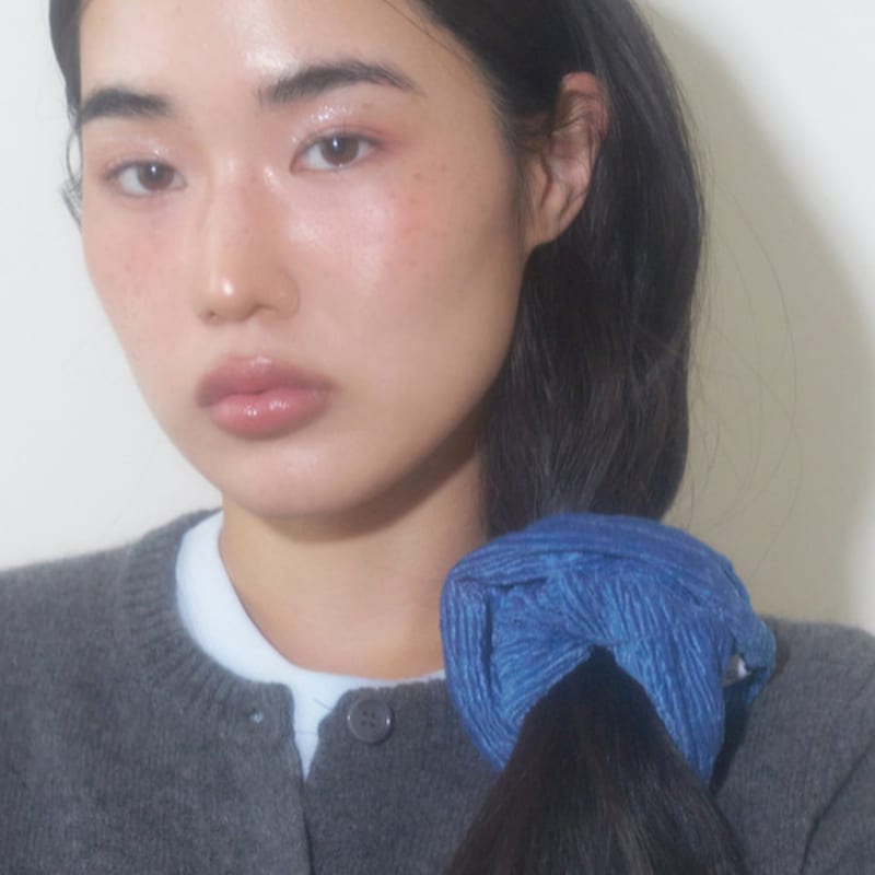 geegee corduroy warm scrunchie - 4color