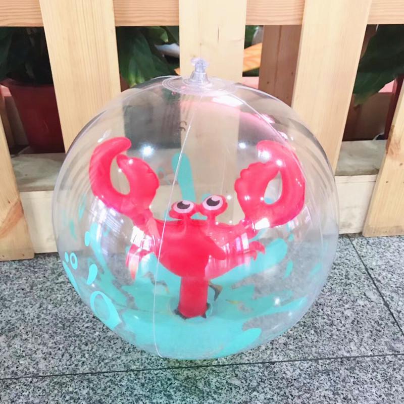 Mermaid Unicorn Inflatable Beach Ball - Kids' Water Play Toy & Photography Prop