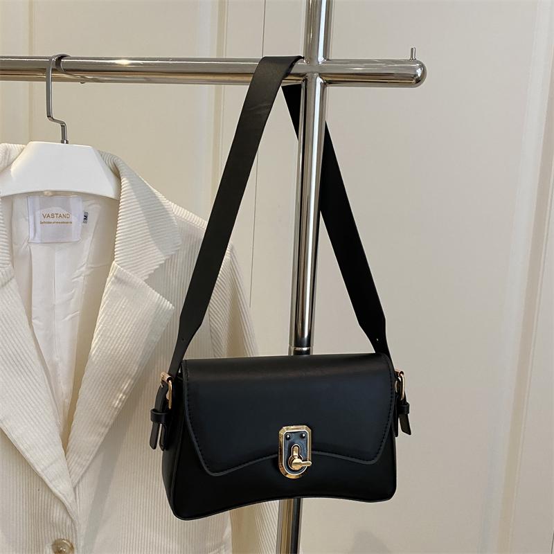 Classic Women's Crossbody Shoulder Bags 2025 Summer Autumn Textured PU Leather Small Square Bag Lady Daily Commuter Satchel Handbags