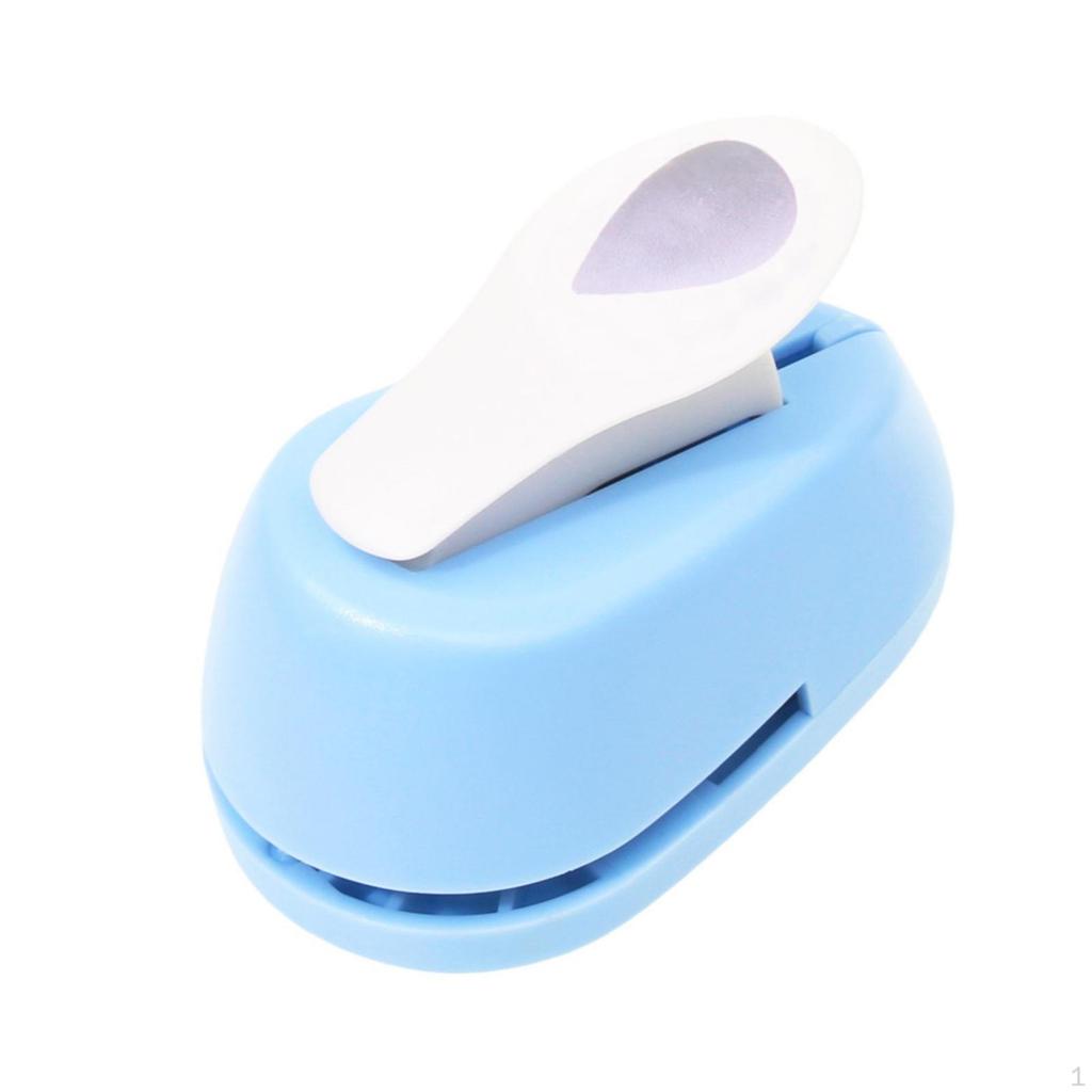 Teardrop Paper Craft Tool Easy To Use Droplets Shape Compact for Scrapbookers,