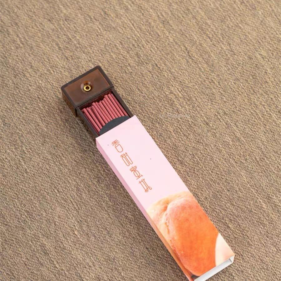

5g Color Pocket Stick Incense/Coffee Peach Blossom Jasmine for Business Travel Portable Aroma Home Indoor Fresh Air Joss Stick nectarine
