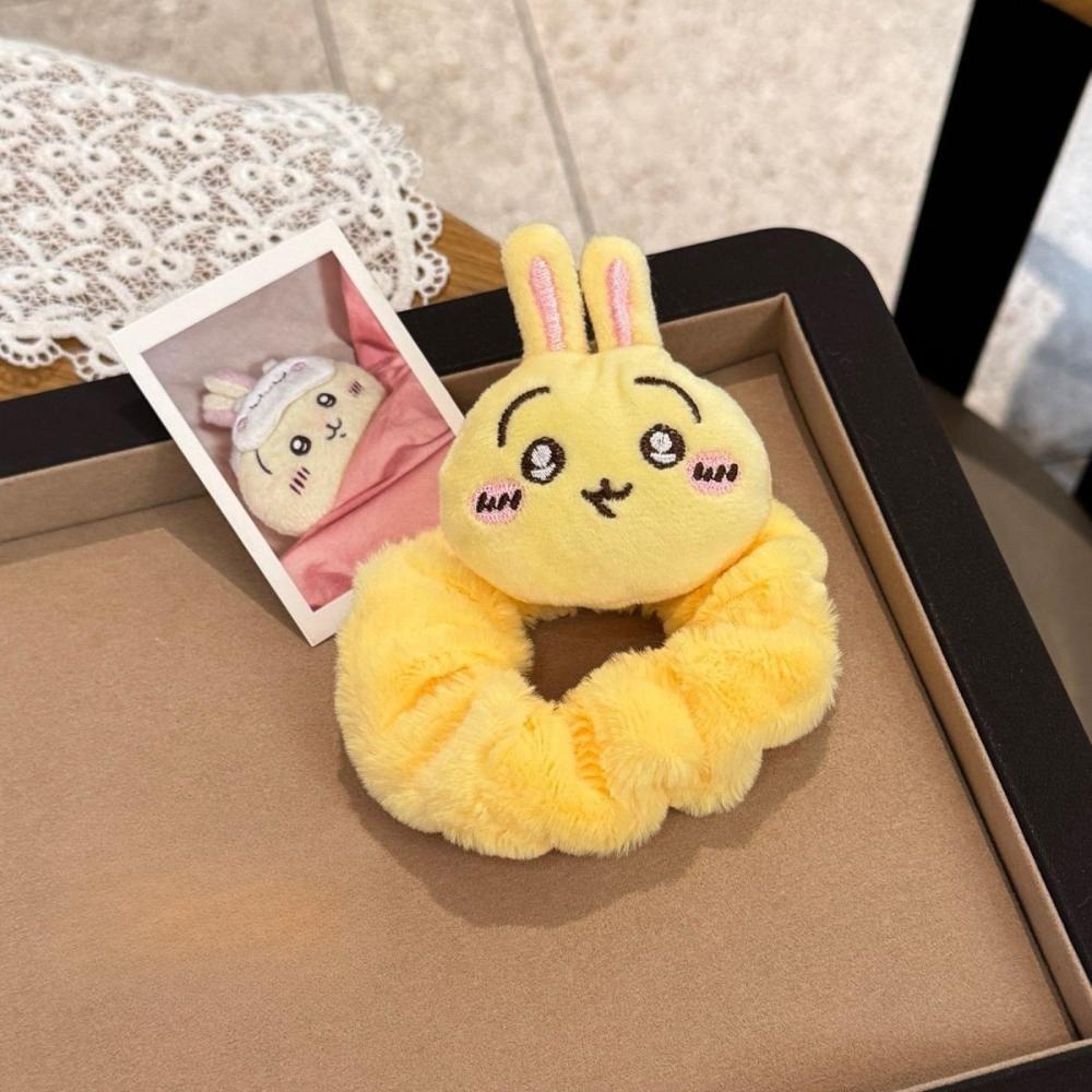 

New seller Chiikawa Cartoon Plush Hair Hoop Hair Accessory Hair Tie give to Girl kawaii birthday Gifts
