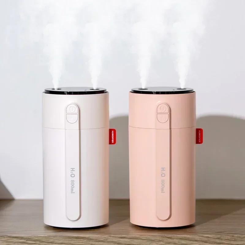 2000mAh 800ML baterie USB dobíjecí zvlhčovač vzduchu inteligentní indukční zvlhčovač vzduchu pro domácí auto