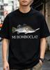 T-shirt Meme Poisson Bomboclat Drôle Tendance Mode High Street Y2k Manches Courtes Unisexe Unisexe Style Vintage Harajuku T-shirts