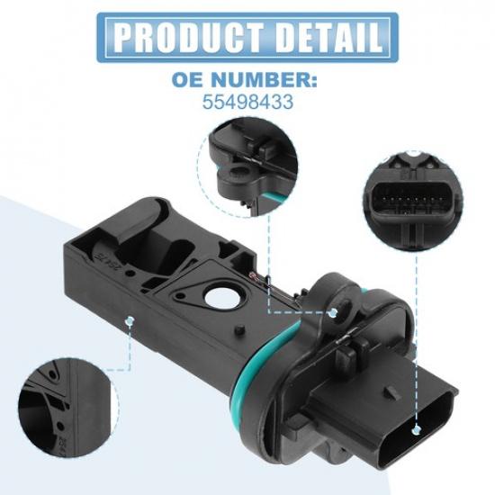 55498433 Mass Air Flow Sensor for Chevrolet Cruze L, LS, LT Premier L4 2016-