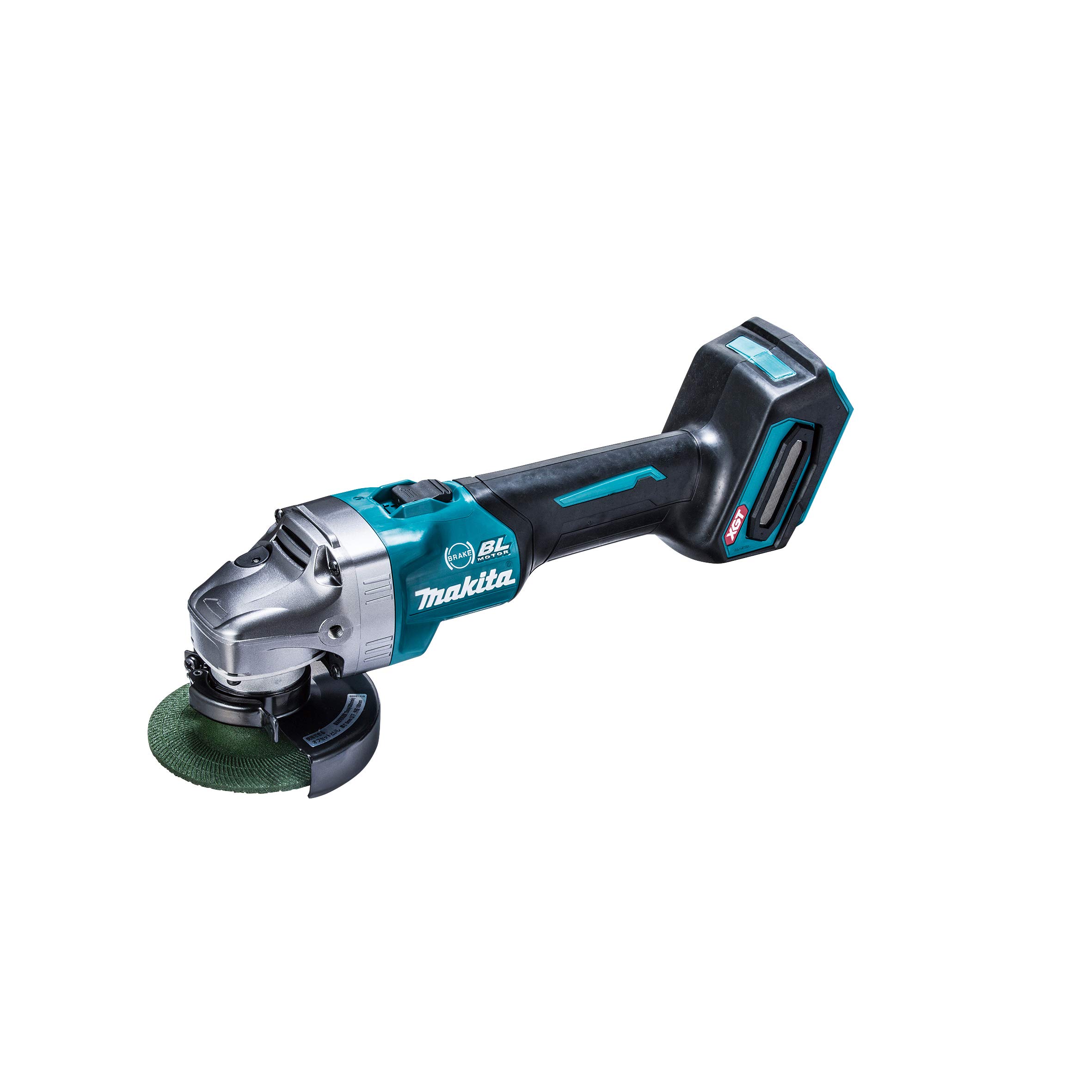 

Makita Disc Grinder 40Vmax 100mm Wireless Interlocking Dust Collection Switch Type Battery Charger Sold Separately GA001GZ Compatible/Slide чорний