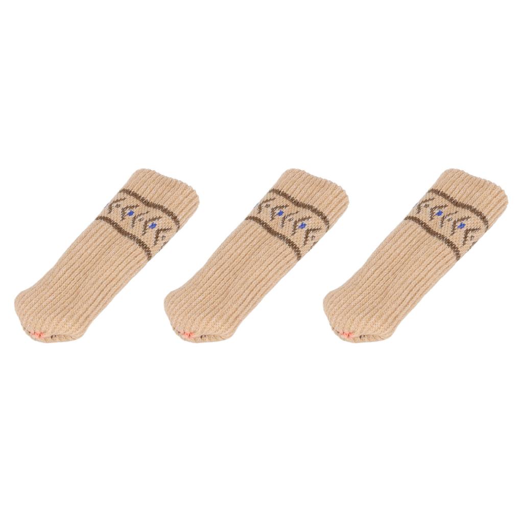 Chair Leg Floor  ors, 20PCS Furniture Leg Socks Chair Leg Covers Chair Foot Covers Acrylic Silicone Double Layer Elastic Chair Leg Covers for H