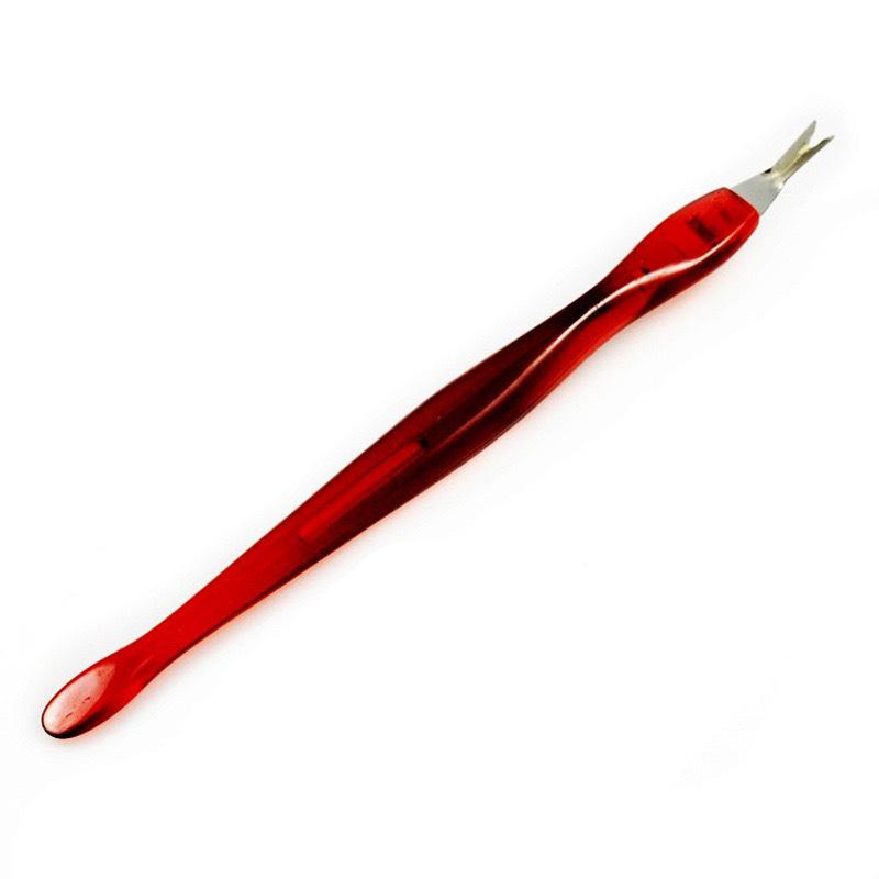 Sharp V-Shaped Cuticle Fork and Dead Skin Pusher Tool Set