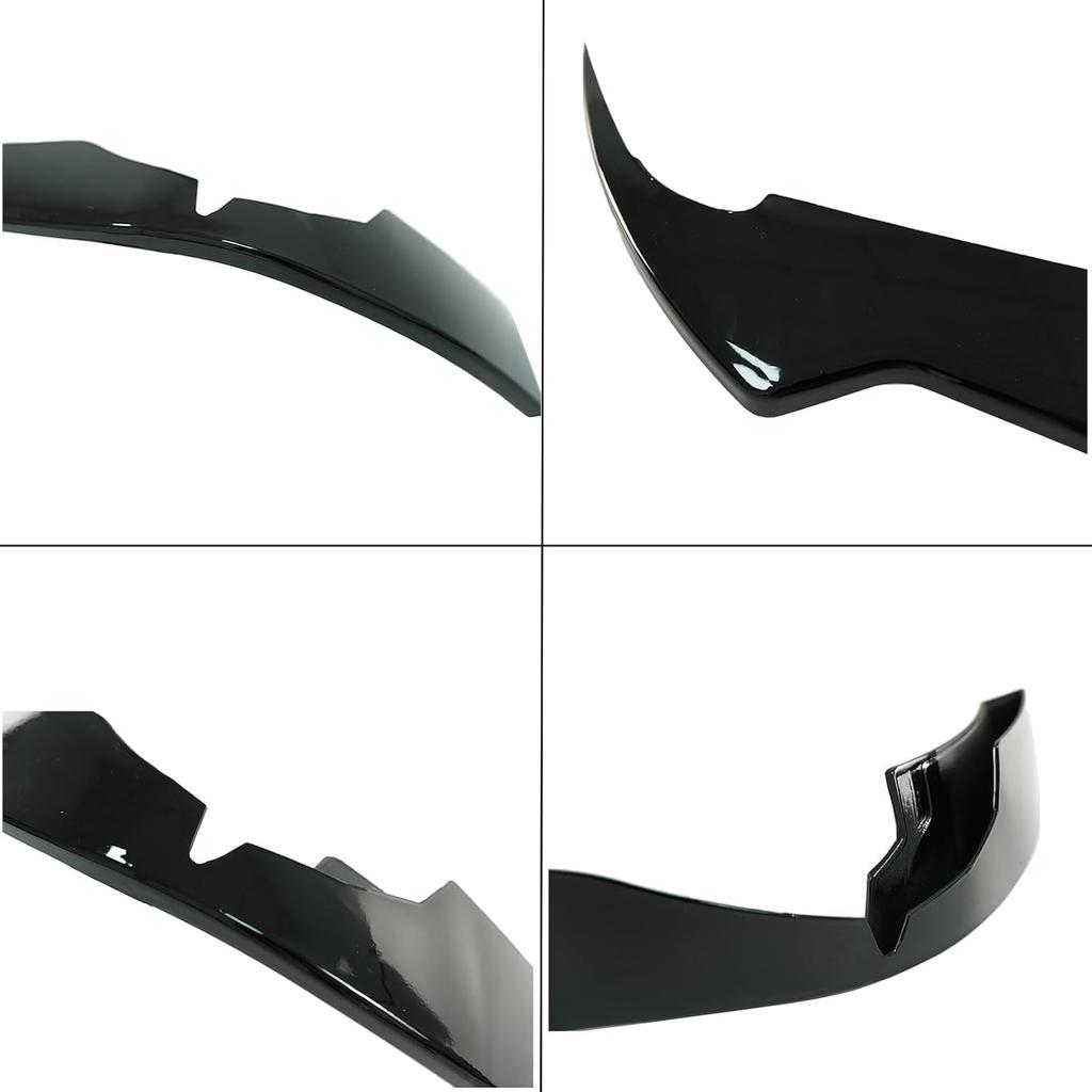 A Pair Canards Front Bumper for Chevrolet Corvette C8 Stingray/Z51 2020-2024 Front Bumper Spoiler Splitter Side Dive Plane Air Vent Fins Intake Grill