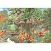 Tenyo Disney Forest Treehouse 1000-Piece Jigsaw Puzzle 51x73.5cm with Glue Spatula and Service Card
