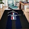Mustang Polyester Tapijt, Zachte Binnenvloermat voor Kantoorstoel, Woonkamer, Bureau - Decoratief Huiswerkplek Tapijt Ontwerp