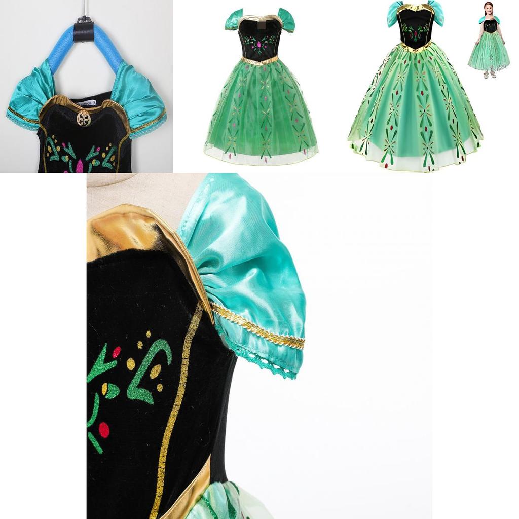 Enchanting Princess Anna Costume With Soft Tulle Layers