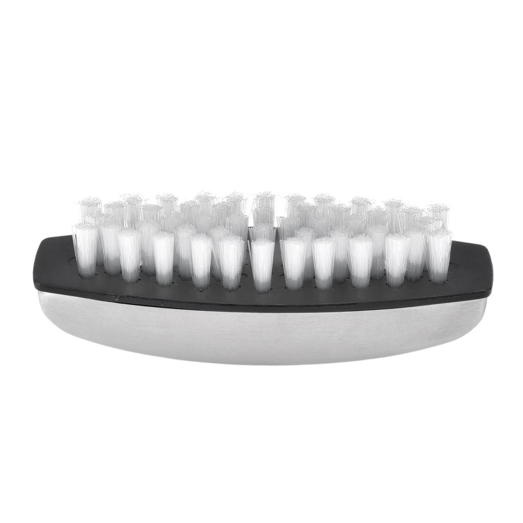 Fruit Vegetable Cleaning Brush 304 Stainless Steel Nylon Wool Multifunction Finger Nail Brush for Kitchen