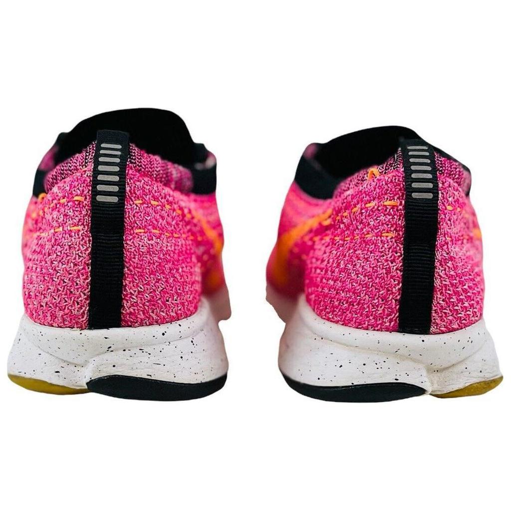 Nike  Flyknit Zoom Agility Pink Pow Women Sneakers Bright-Citrus-Black-Sport-Fuchsia 698616-602