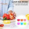 40 Pcs Lunch Box Dividers Set Reusable Silicone Cupcake Liners Baking Muffin Cups Heat Resistant Divider Cups for Lunchbox Bento Box