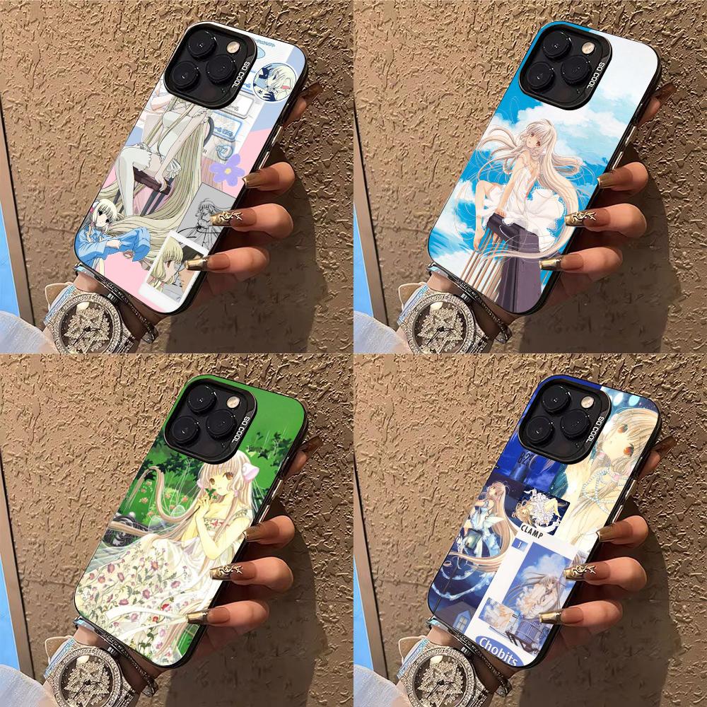 C-Chobits Phone Case Phone Case For iPhone 14 16 15 11 12 13 Pro Max Mini Plus Shockproof Cover