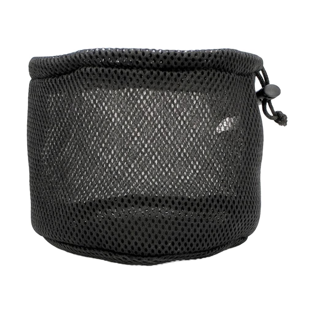 Camping Mesh Storage Bag Round Bottom Waterproof Breathable Nylon for Cups Utensils Outdoor Hiking Picnic Durable Organizer