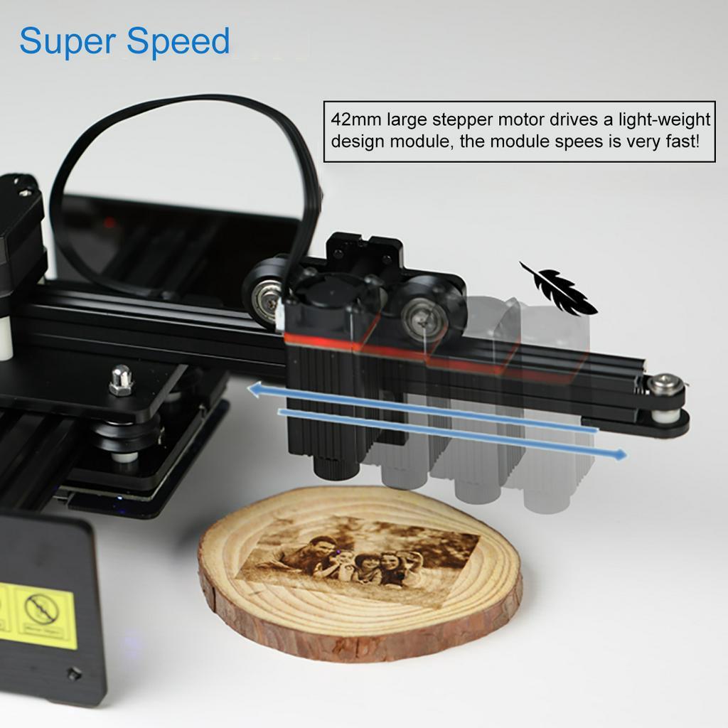 AC100-240V Fully Assembly Desktop Laser Engraver Carver Master 2 Mini High Speed 10W Laser Engraving Machine with Wireless APP Control