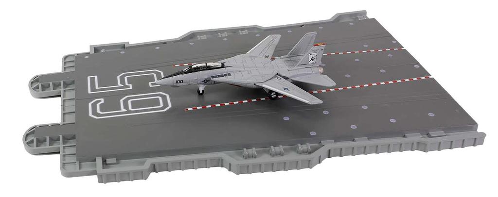 PLATZ WALTERSONS US Navy Tomcat Black Aces Aircraft Carrier Enterprise Section A Finished Product F-14 VF-41 &