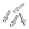 4Pcs 10mm   Studs 5Celsius16‑18 Thread High Hardness Rugged Stable   Studs Washers Kit for Tool Boxes RVs Cars