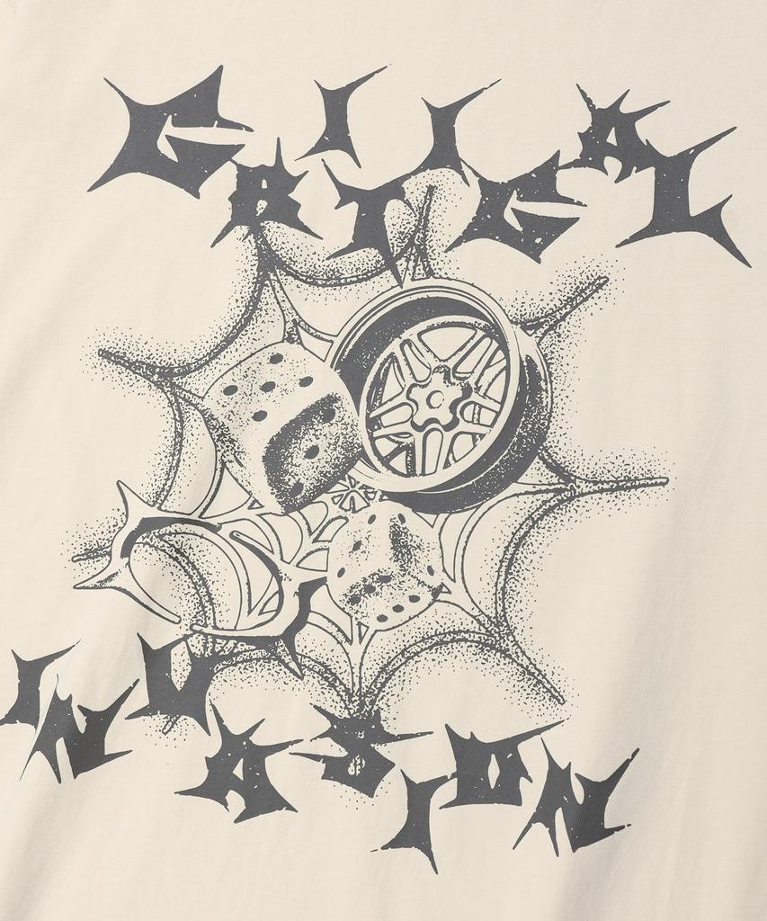 CRITIC Critical Invasion Long Sleeve T-Shirt Cream