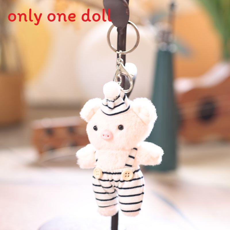 Plush Pig Keychain With Floral Dress For Kids And Adults