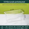 Qianxing Transparent Acrylic Gastronorm Food Pans