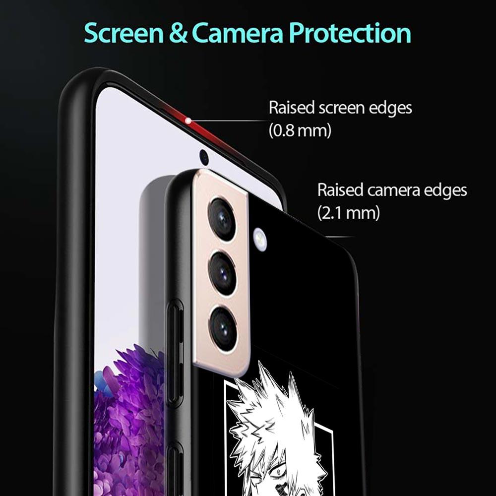 Phone Case For Samsung S21 S20 Ultra S10 Plus Lite S21 S20 Fe 5g Galaxy S10e S9 S8 S7 Edge Silicone Shell My Hero Academia