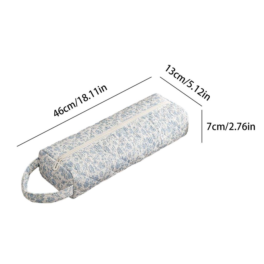Quilted Travel Storage Bag Shockproof Padded Portable Hair Tools Bag Large Capacity Hair Straightener Container for Home Storage