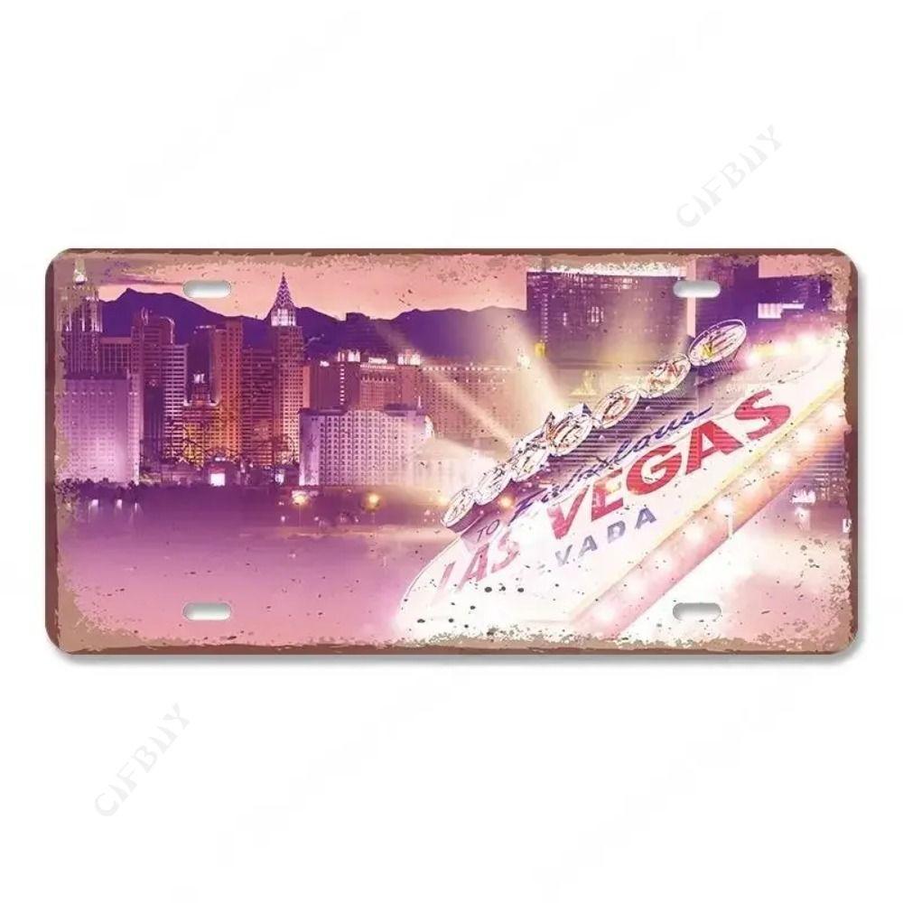 Vintage Car Retro Metal Tin Signs