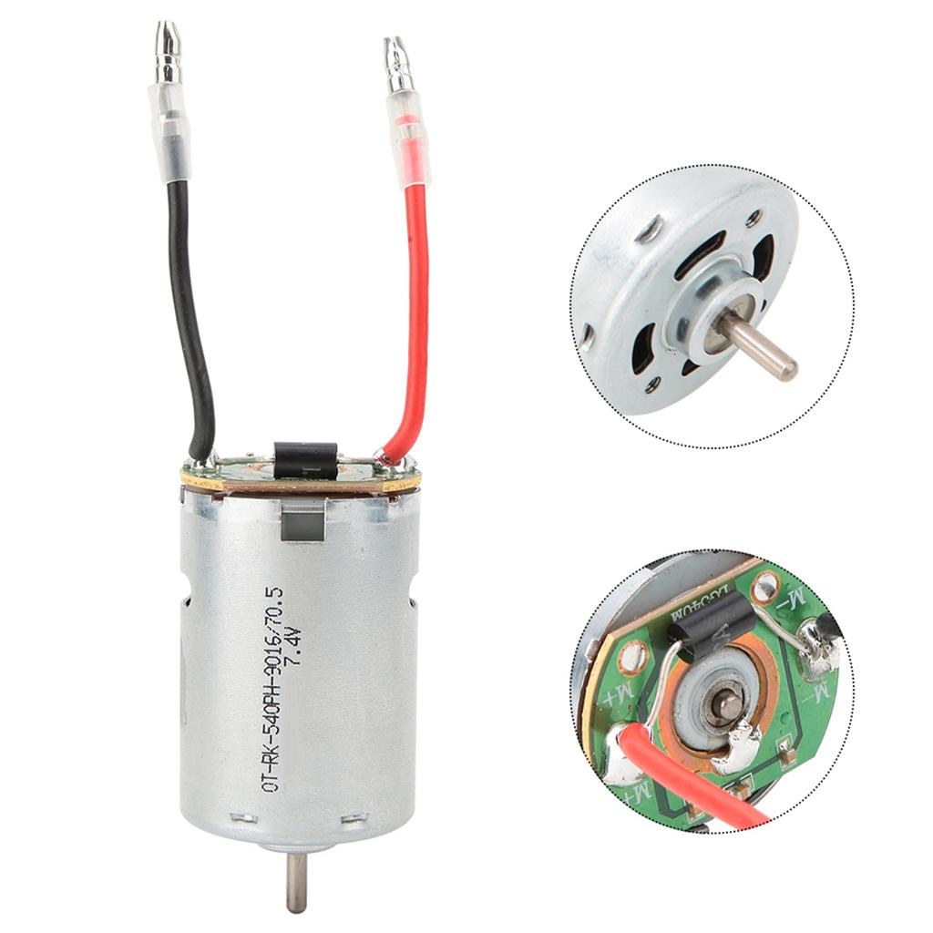 Ferngesteuertes Spielzeugauto 540 Motor Zubehörteile Passend für Wltoys A959B A969B A979B K929B