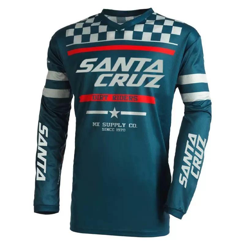 Maillot de Ciclismo de Manga Larga de Secado Rápido para Hombre Transpirable para Bicicleta de Montaña, Carretera, Todoterreno, Camiseta de Competición, Ropa Deportiva para Exteriores