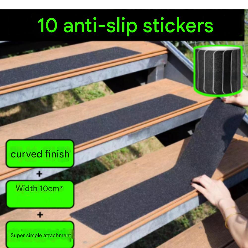 Ungrado Super Strong, Neat Anti-Slip Stair Stickers (Color X 10cm X 81cm X 10EA)