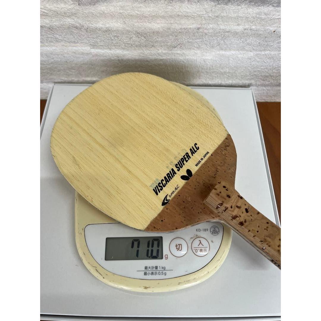 Used [Table Tennis Racket] Butterfly Vizcaria Super ALC Rounded Corner Japanese Style Pen