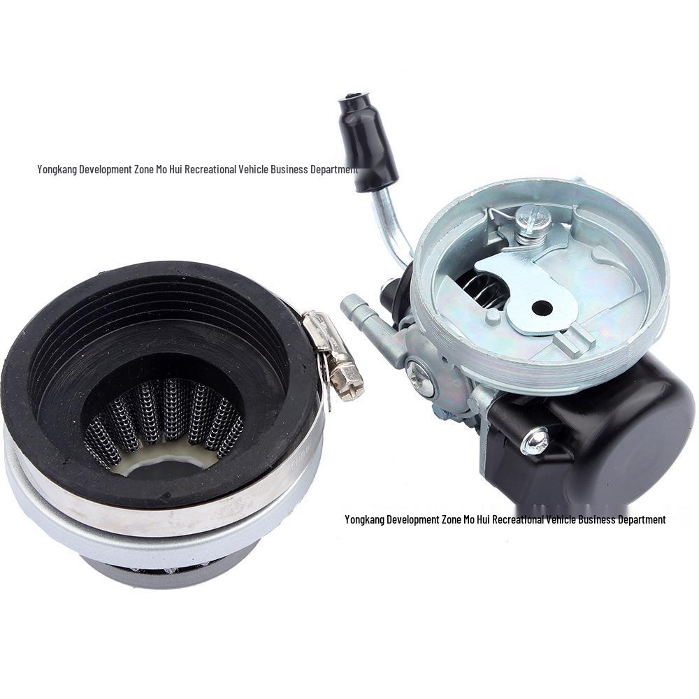 Mini Off-road ATV Carburetor with Air Filter, 37/50/80CC, Silver