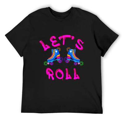 Let's Roll_ Perfect Gift T-Shirt Aesthetic Clothing Vintage Graphic Tee Quick-drying Mens Fashion