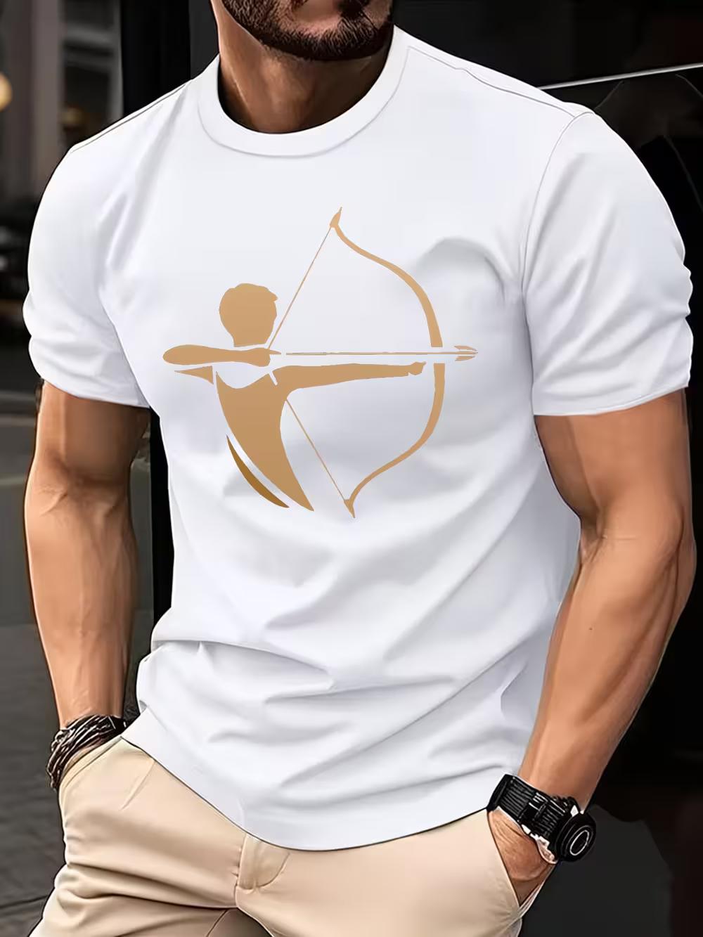 Casual Sports T-Shirt for Men in Summer XXL