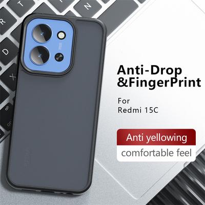 Průsvitný matný kryt pro Xiaomi Poco C85 Nárazuvzdorný matný PC plný zadní kryt pro Poco C85 4G Kryt pro Poco C85 Kryt 6,9 palce