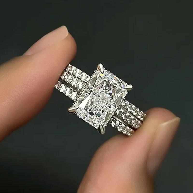 Ring - Worn At Wedding and Engagement Occasions. Elegant and Upscale Style. 6