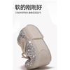 Girls' Princess Shoes Spring New Children's Crystal Shoes Baby Little Leather Shoes Elsa Shoes Soft Sole Flats