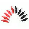 10Pcs Kleine Isolierung Boot Metall Alligator Clip Elektrische Test Krokodil Clip