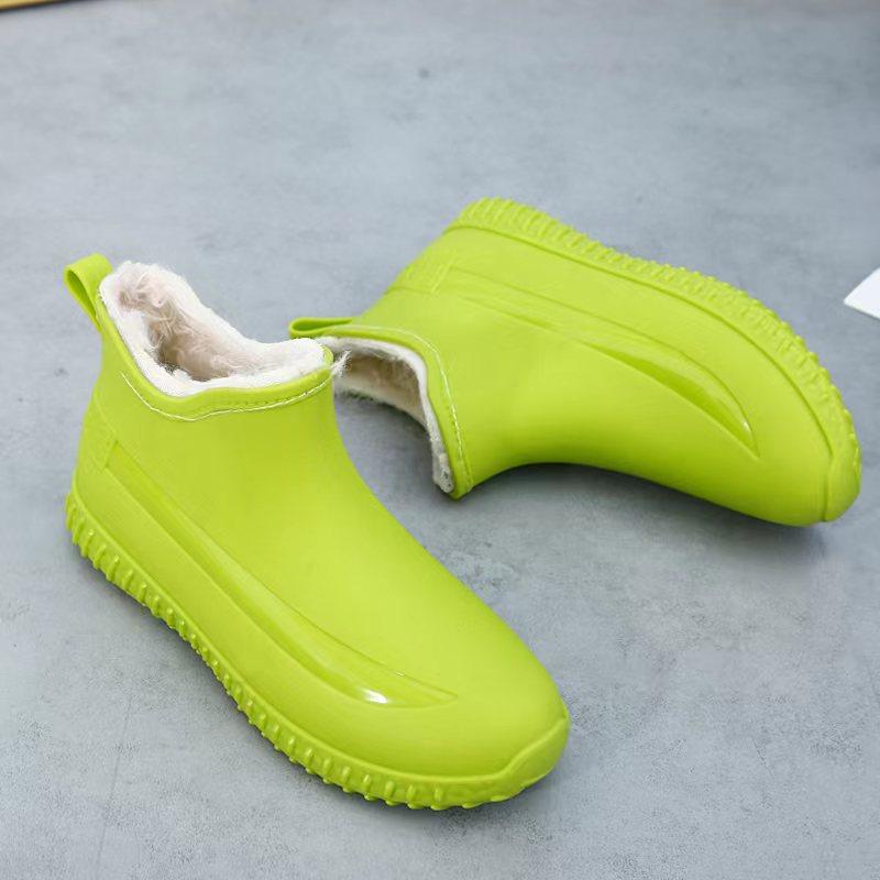 

Женские зимние теплые модные резиновые сапоги 40