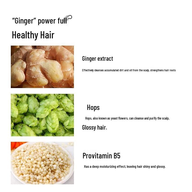 Bee Flower Ginger Hair Strengthening Gift Set