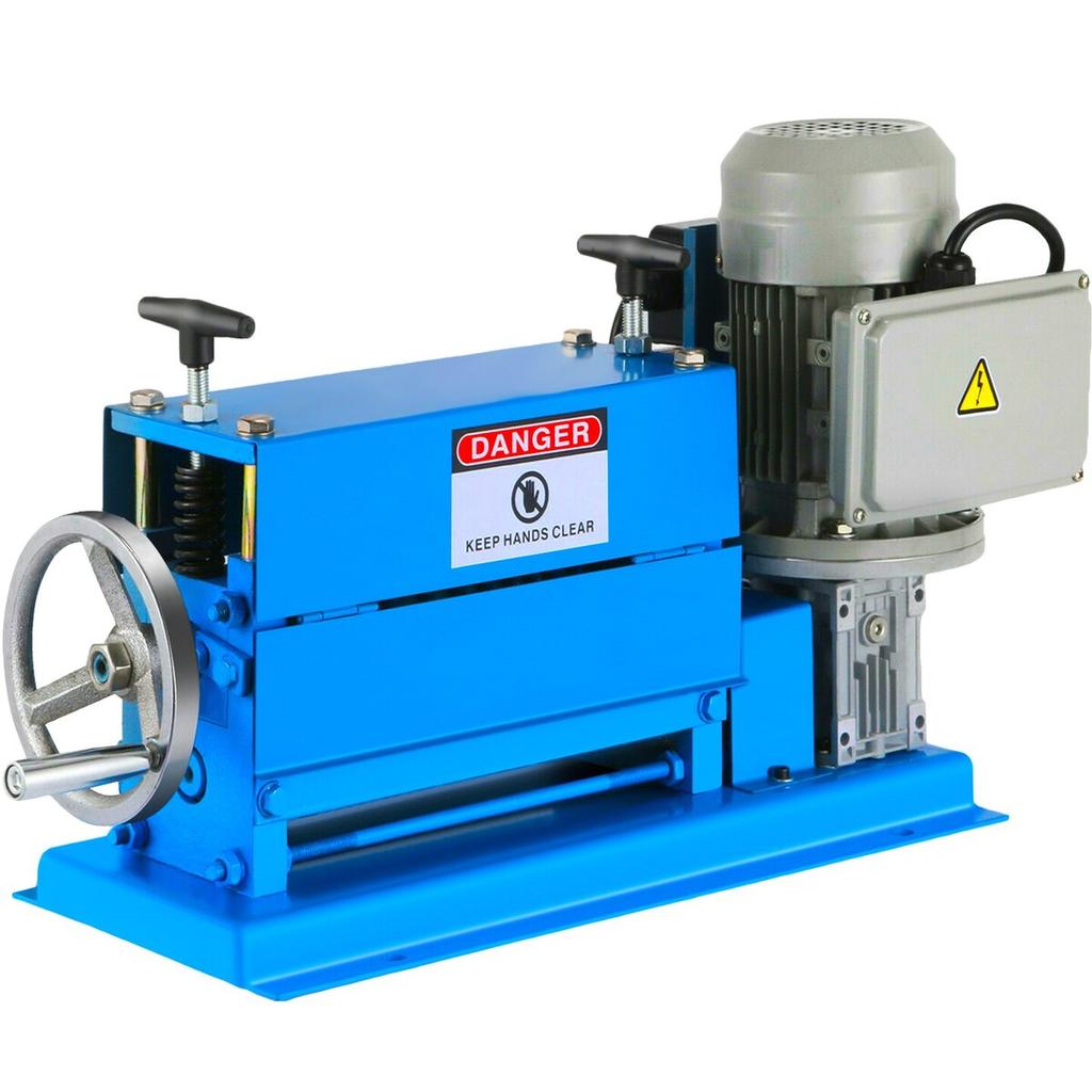 1,5-38MM Automatische Kabelstripper 370W Soorten Metalen Kabel Draadstripper Met 10 Messen Aangedreven Elektrische Kabelstripper 15 M/Min