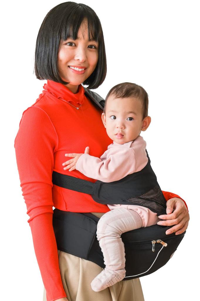 Coperta Hip Seat Carrier “Plus” (Integrated Belt / Black) Pro-0101