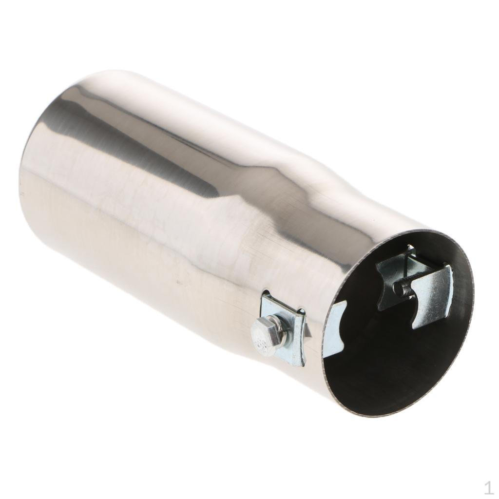 

30 Silver Inlet Car Real Carbon Fiber Exhaust Tail
