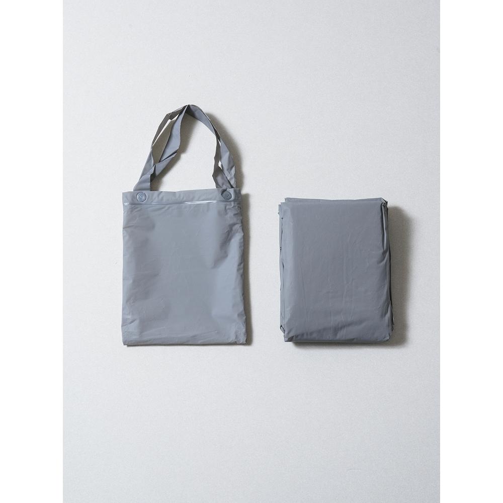 Daiso Poncho L Gray