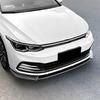 Verstellbarer 5-teiliger segmentierter Frontspoilerlippe für Skoda Fabia NJ PJ 2014-2026 Frontstoßstangen-Splitter Auto-Außen Sport Karosserie-Kit